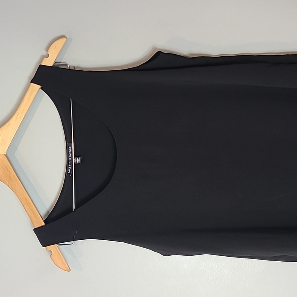 Saks fifth avenue Top Size Large Layered Lagenlook Coastal Black Whimsigoth - Picture 4 of 8